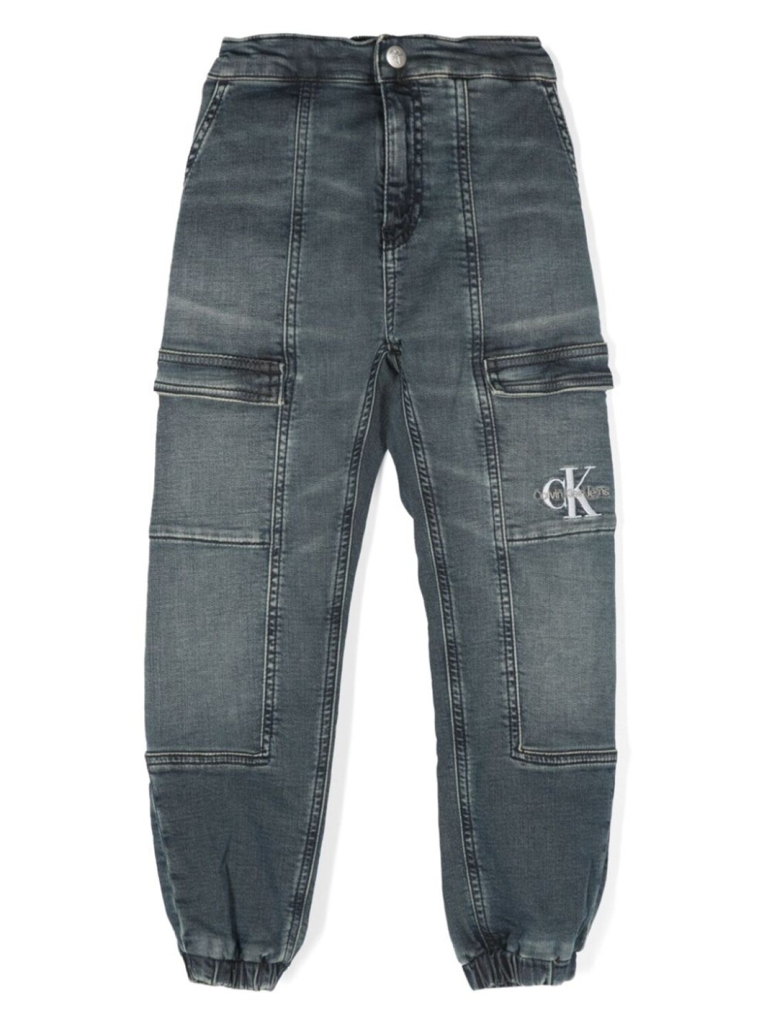 

Джинсы карго Calvin Klein Kids, зеленый