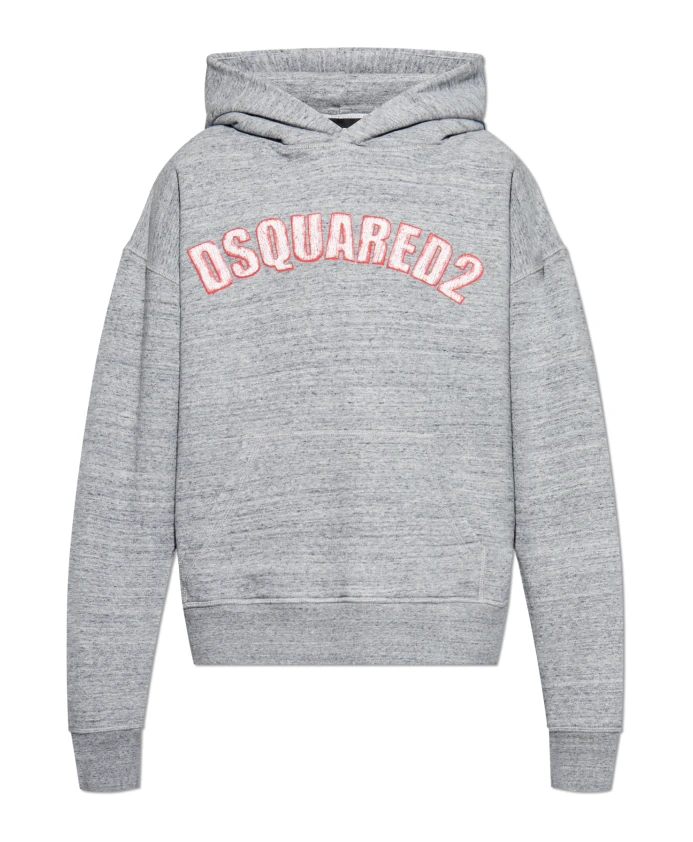 

Толстовка с капюшоном Dsquared2, серый