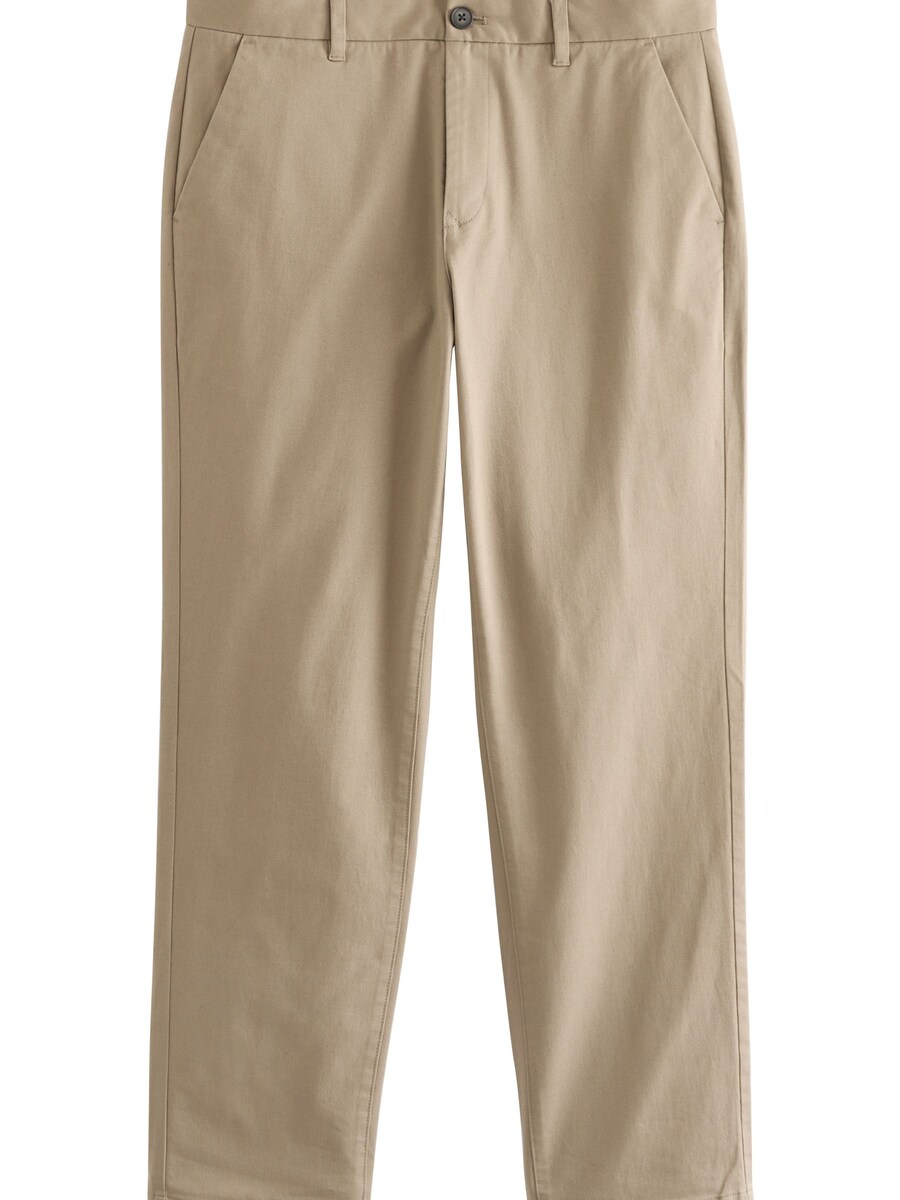 Брюки чинос Next Regular Chino Pants, цвет beige/navy — фото 4