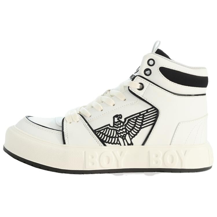 

Кроссовки Boy London Skateboarding Shoes Unisex High-top, белый