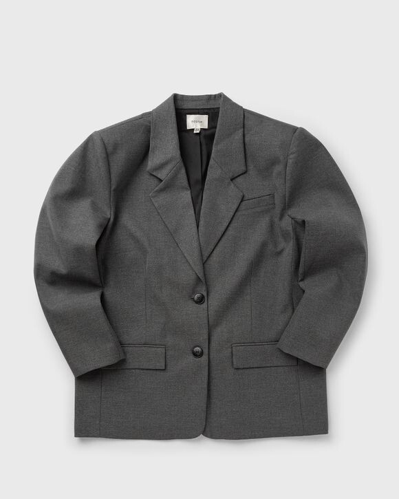 

Блейзер Gestuz Paulagz Melange Oz Blazer, цвет dark grey melange
