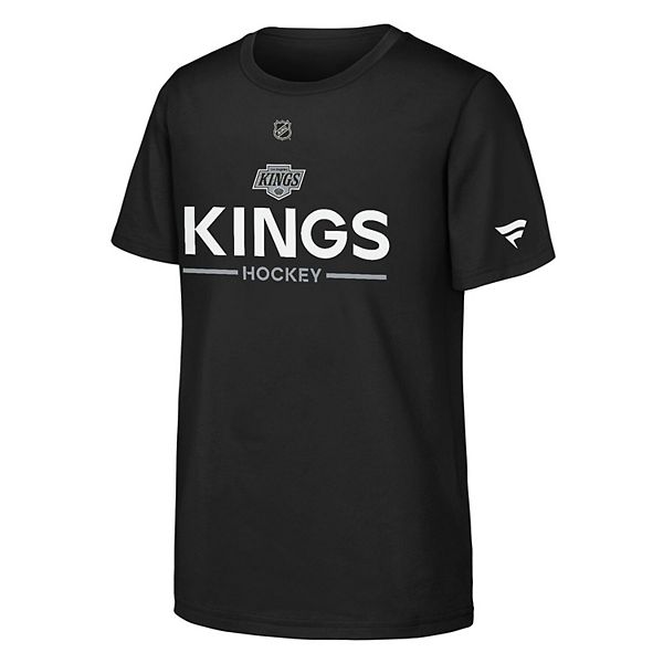 

Футболка youth black los angeles kings authentic pro wordmark Fanatics