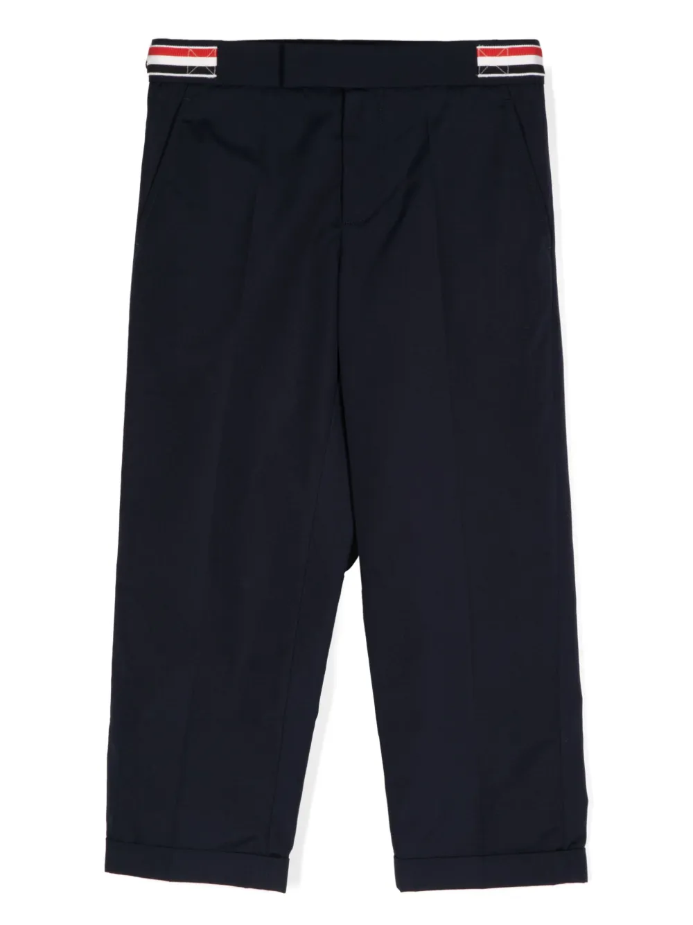 Брюки с полосками RWB Thom Browne Kids, синий