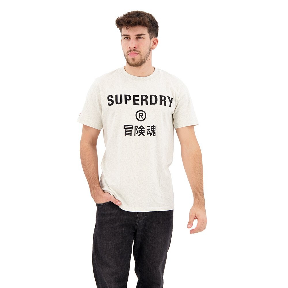 

Футболка Superdry Workwear Logo Vintage, бежевый