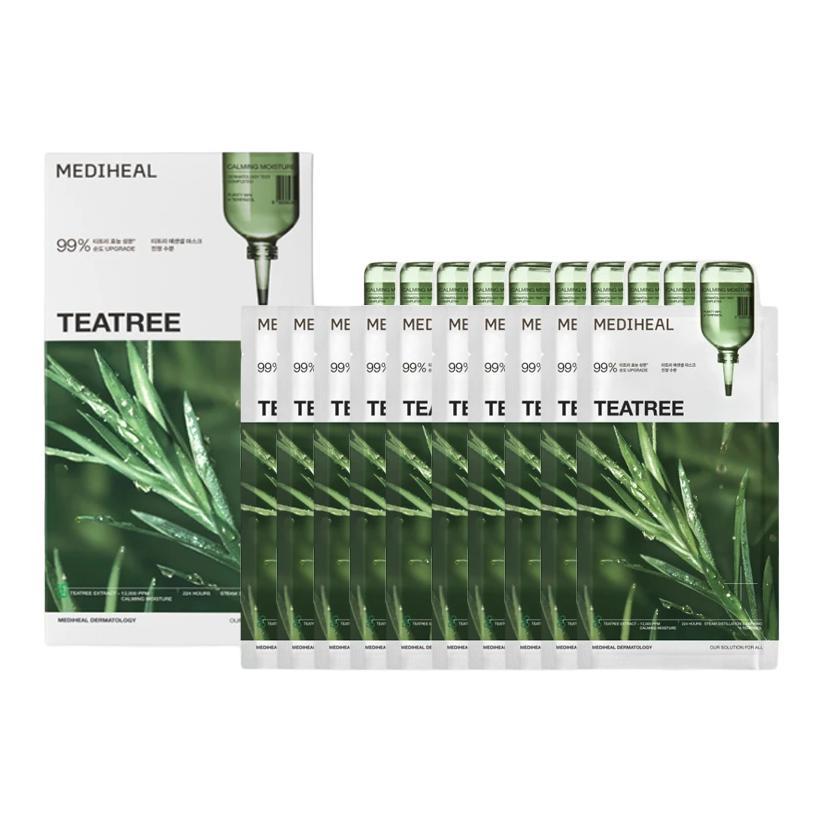 

Успокаивающая и стабилизирующая маска для лица meidihuier tea tree с увлажняющим освежающим эффектом MEDIHEAL