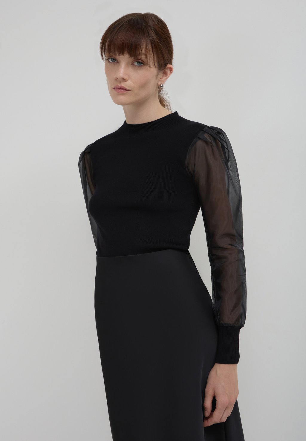 

Джемпер MANCHES DE EN ORGANZA Calliope, черный