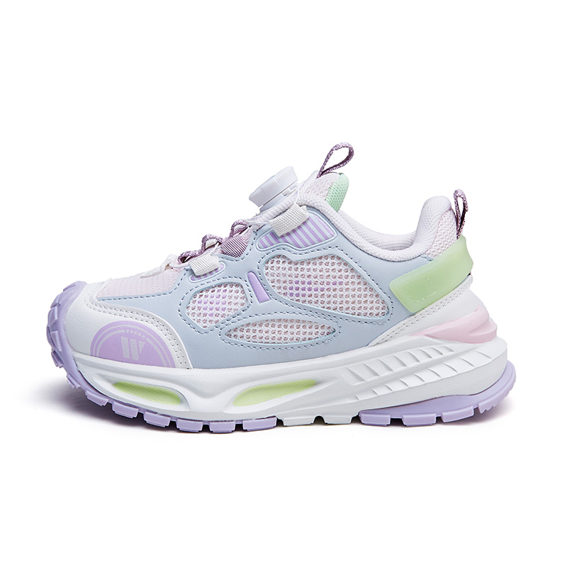 

Детская повседневная обувь для детей WARRIOR, бежевый/серый/фиолетовый