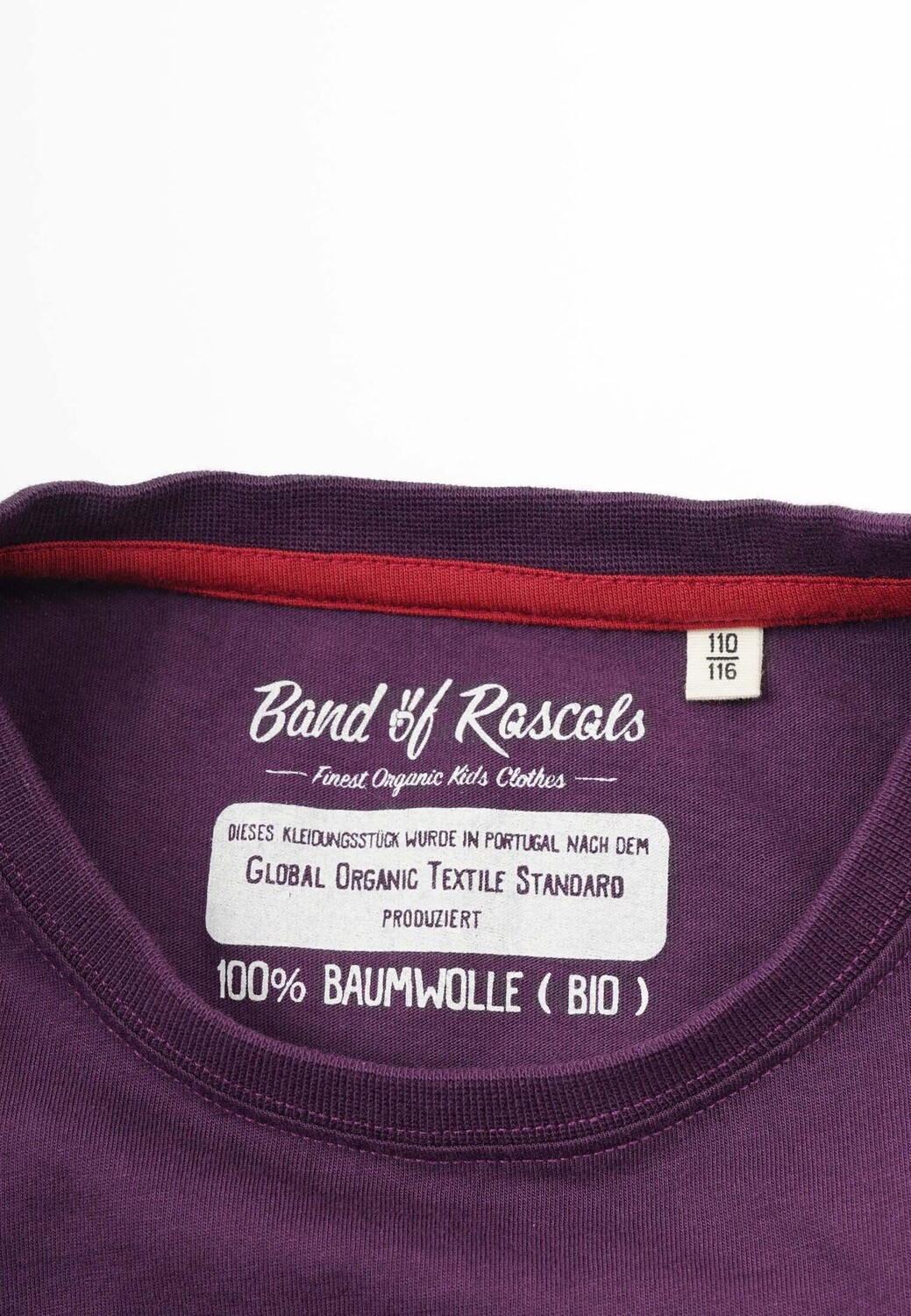 Футболка Band of Rascals s Cheese, цвет dark purple — фото 4