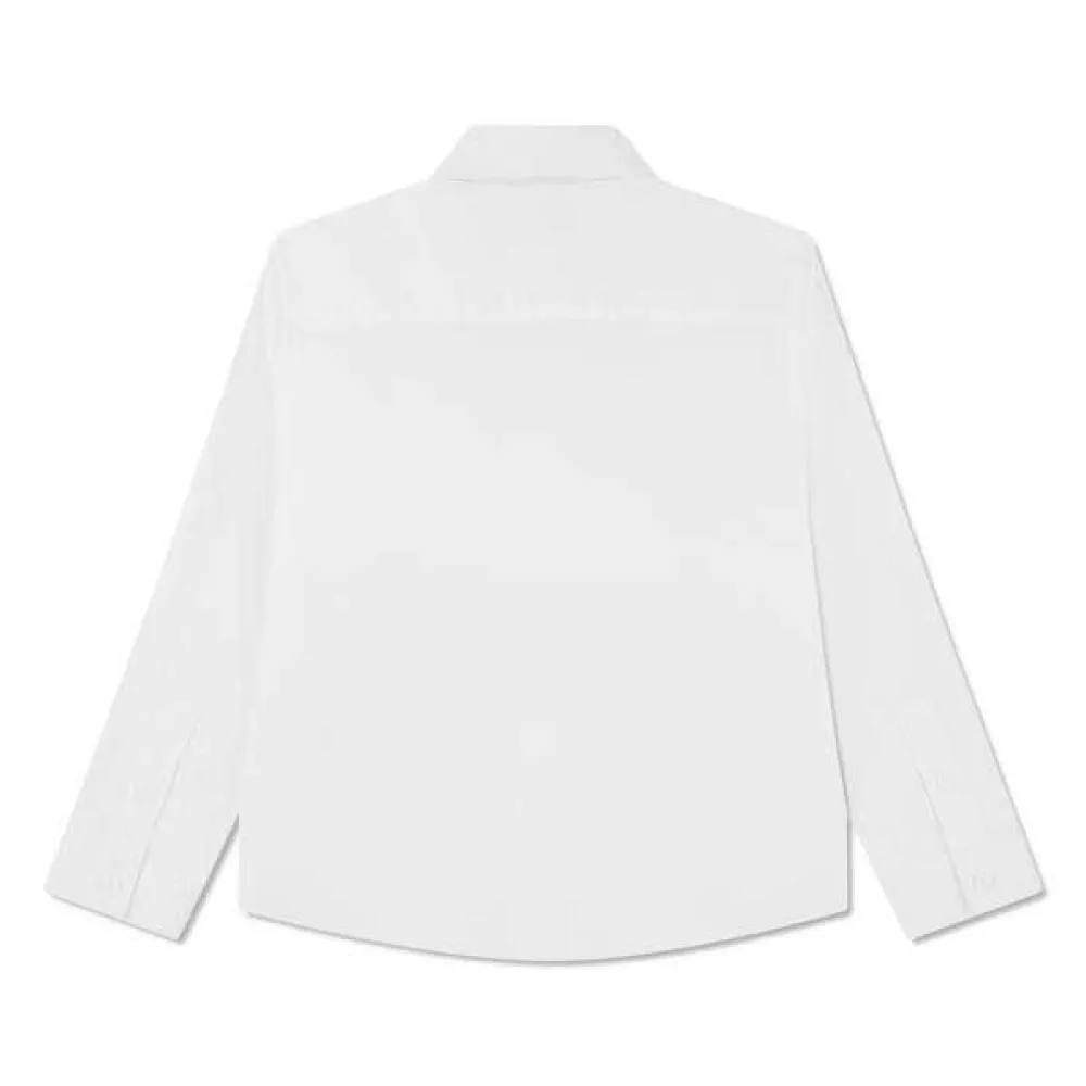 Детская футболка с длинным рукавом Lacoste 847148 Lacoste kids, белый — фото 2