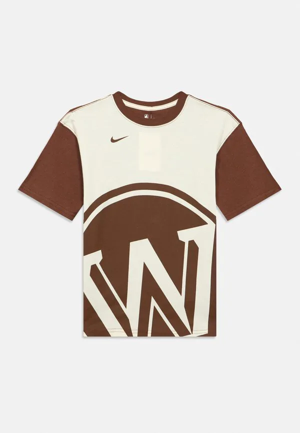 Футболка унисекс с символикой команды nba golden state warriors Nike Performance, Corduroy Brown — фото 3
