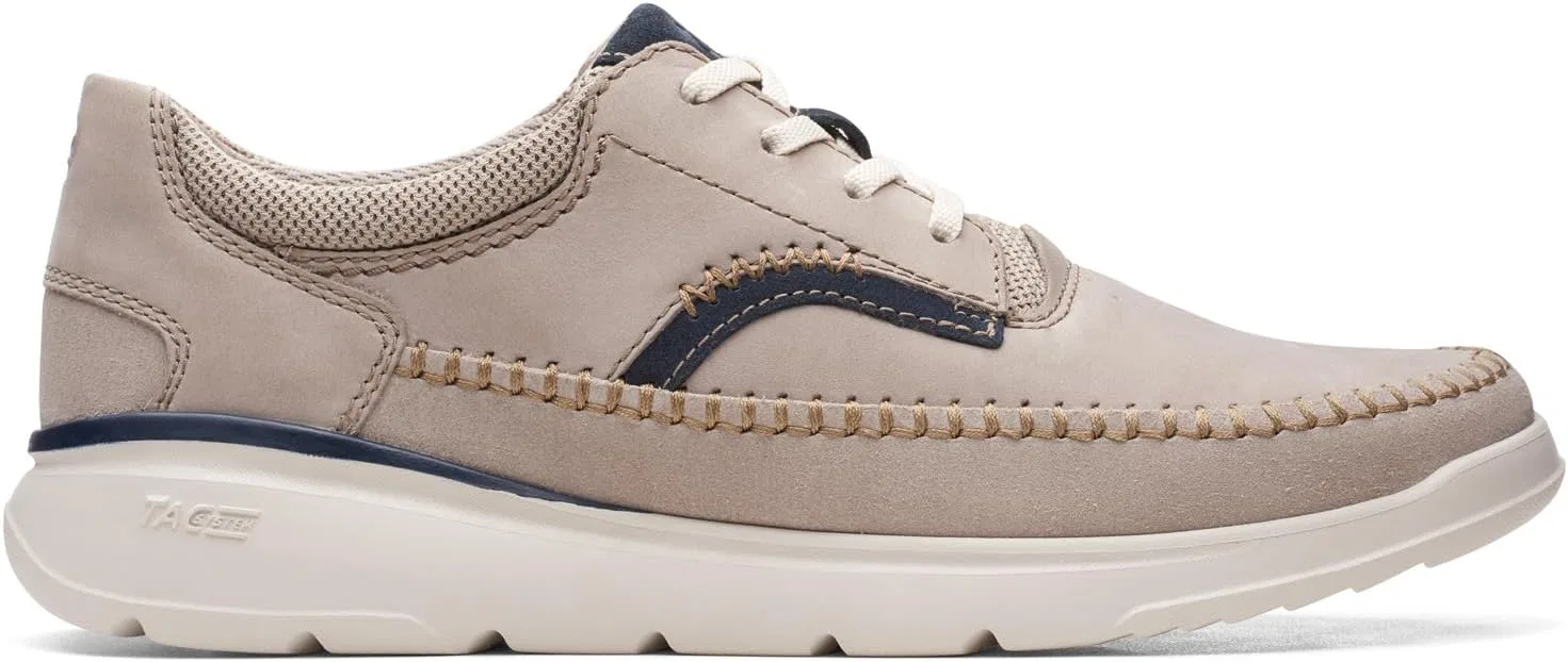 Мужские кроссовки Clarks Gaskill на шнуровке, Grey Nubuck — фото 3
