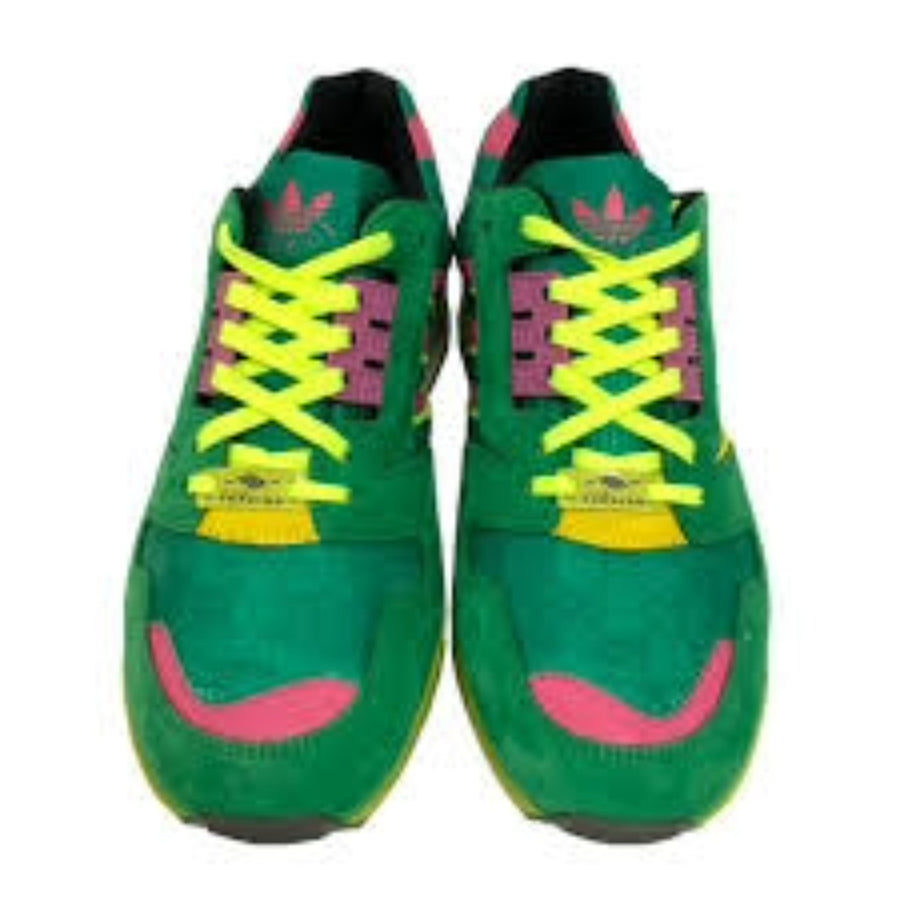 Кроссовки adidas X Gucci Zx8000 'Green Yellow', зеленый — фото 2