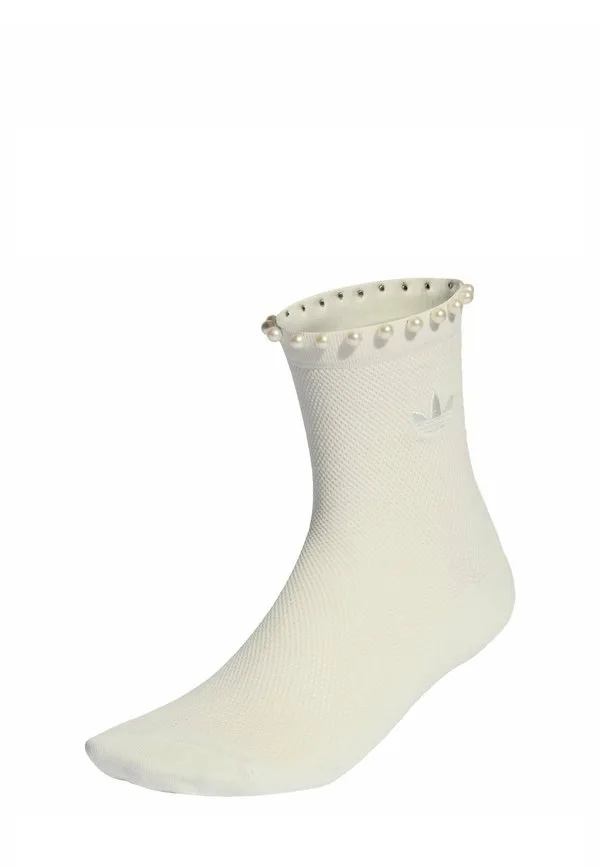 Перламутровые носки до середины икры Adidas Originals, Off White