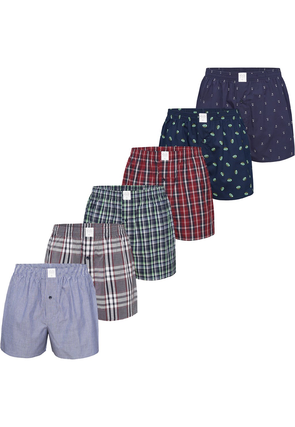 

Боксеры 6-PACK CLASSIC MG-1, светло-голубой