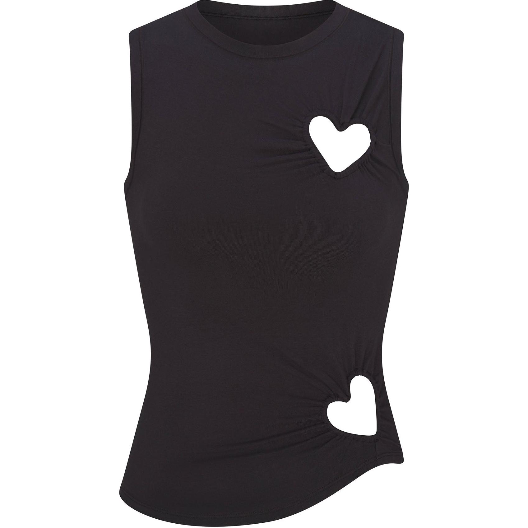 

Valentine's Day Collection SS25 майки женские SOOT/Smoke Gray Skims, серый