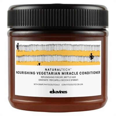 Увлажняющий кондиционер для сухих ломких волос, 250 мл Davines Naturaltech, Nourishing Vegetarian Miracle — фото 2