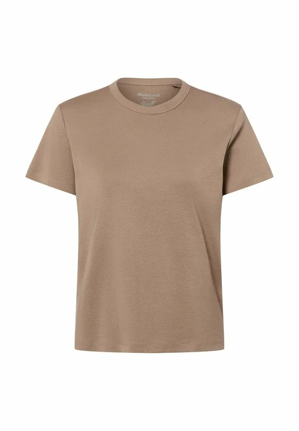 

Простая футболка Marie Lund, Taupe, Коричневый, Простая футболка Marie Lund, Taupe