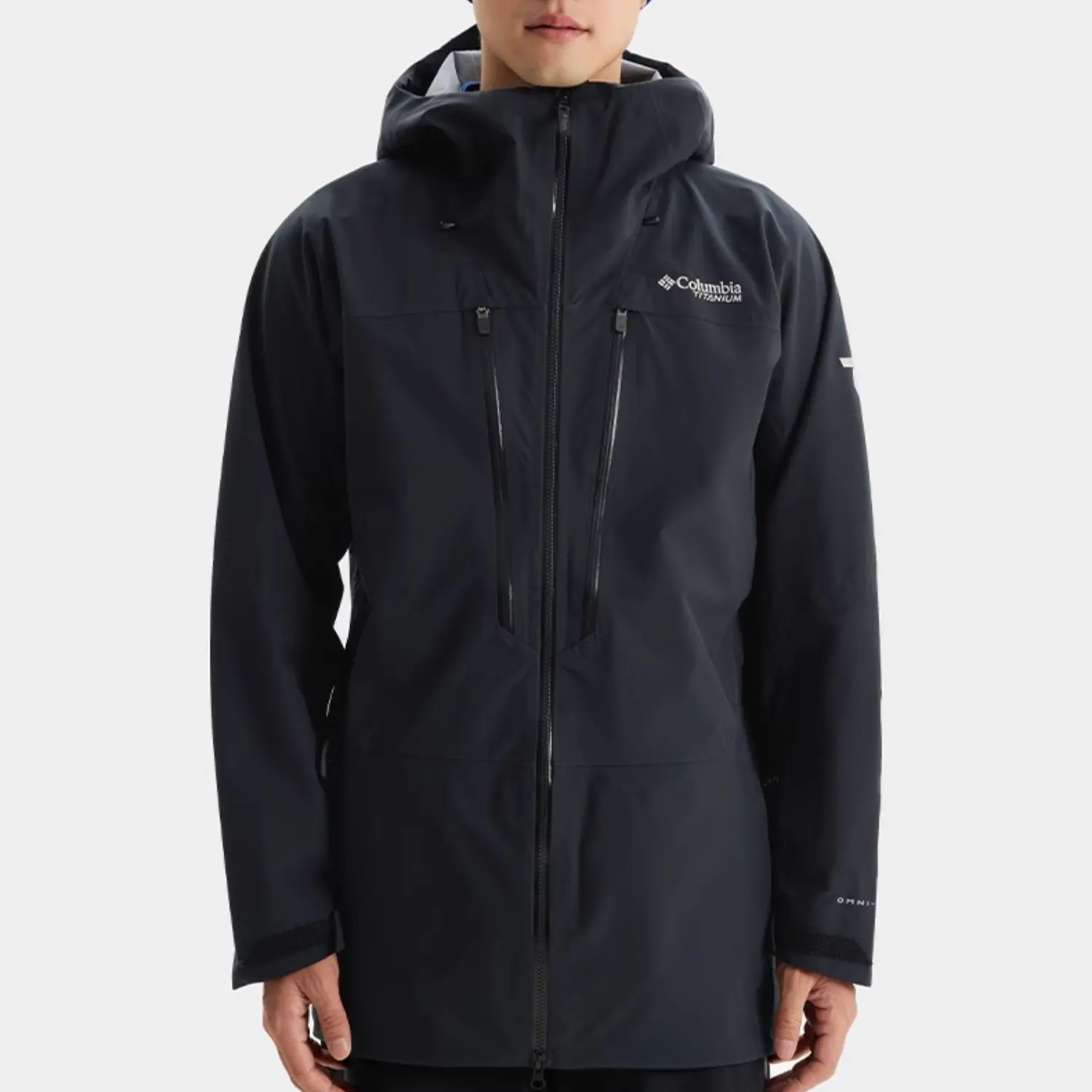Platinum Peak Titanium Collection Верхняя лыжная одежда Мужская черная Columbia — фото 4