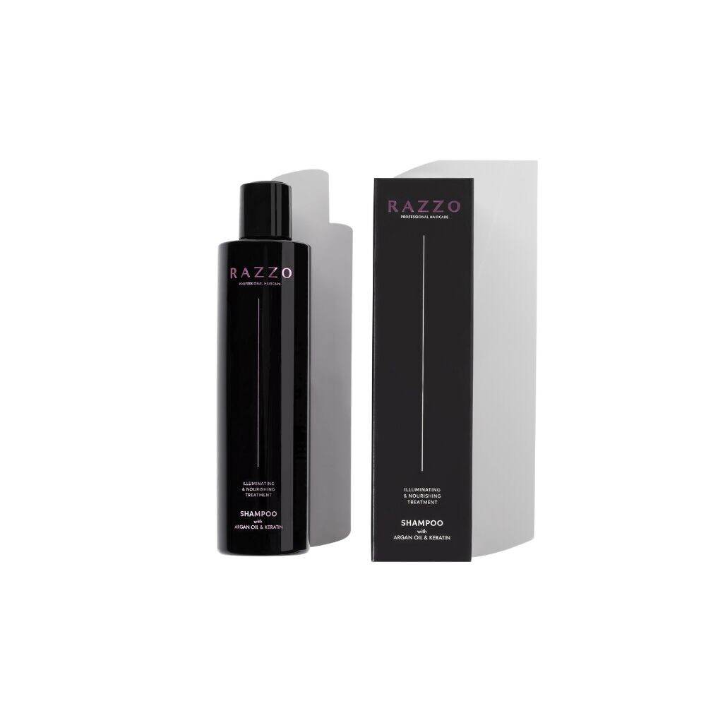 Шампунь для осветления и питания волос Razzo Haircare Illuminating And Nourishing Treatment, 250 мл — фото 2