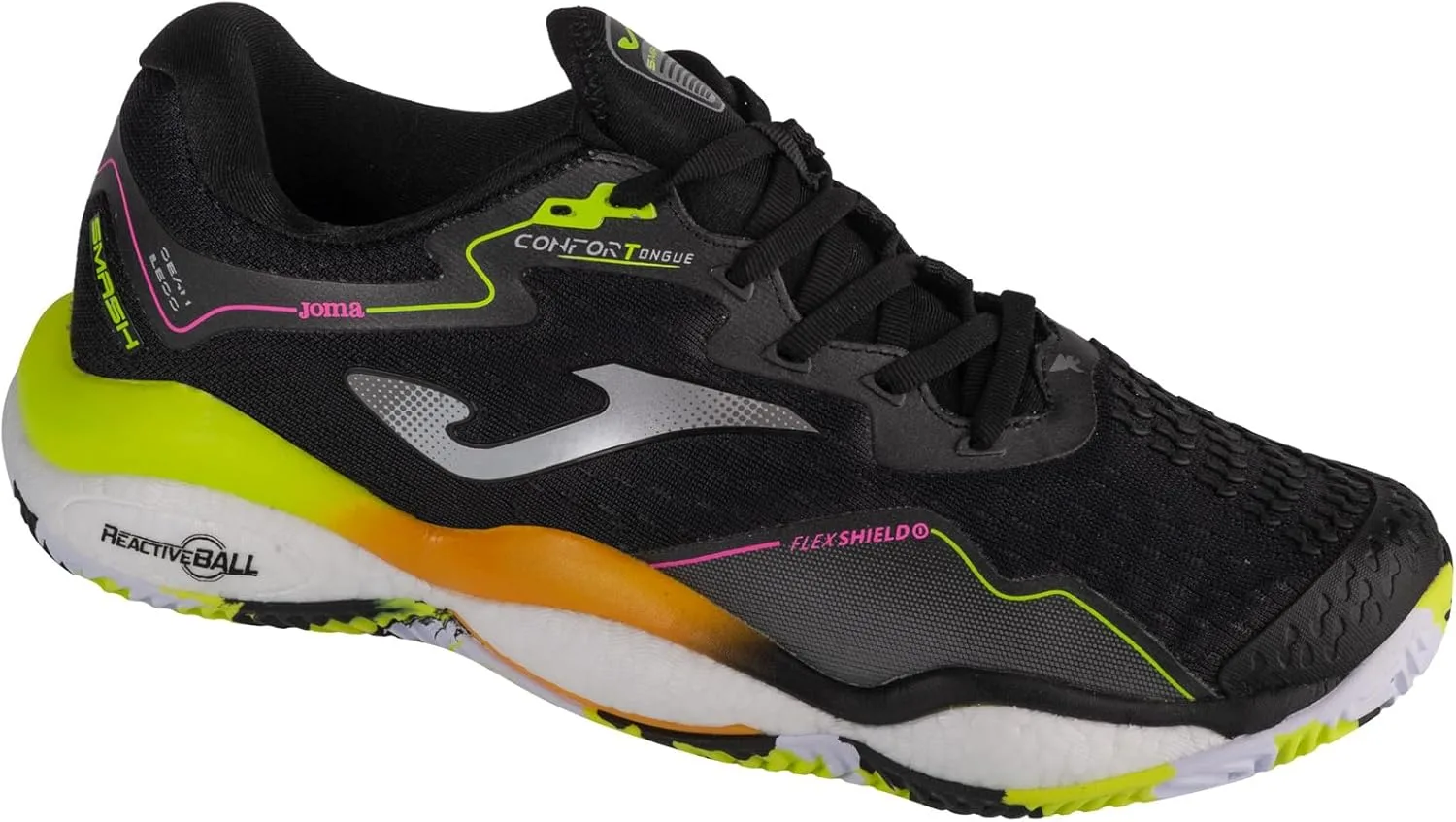 Мужские теннисные кроссовки для падела Joma, черный