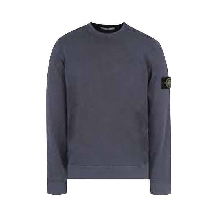 

Толстовка Stone Island Organic Cotton Fleece Sweatshirt, Ink