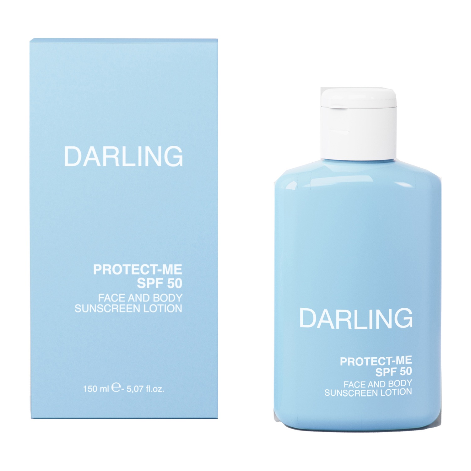 Солнцезащитный крем sonnencreme protect-me spf 50 Darling, объем 150 мл — фото 2