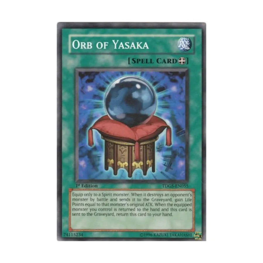 

CCG Сфера Ясаки (Обычная), Yu-Gi-Oh - Duelist Genesis - Singles
