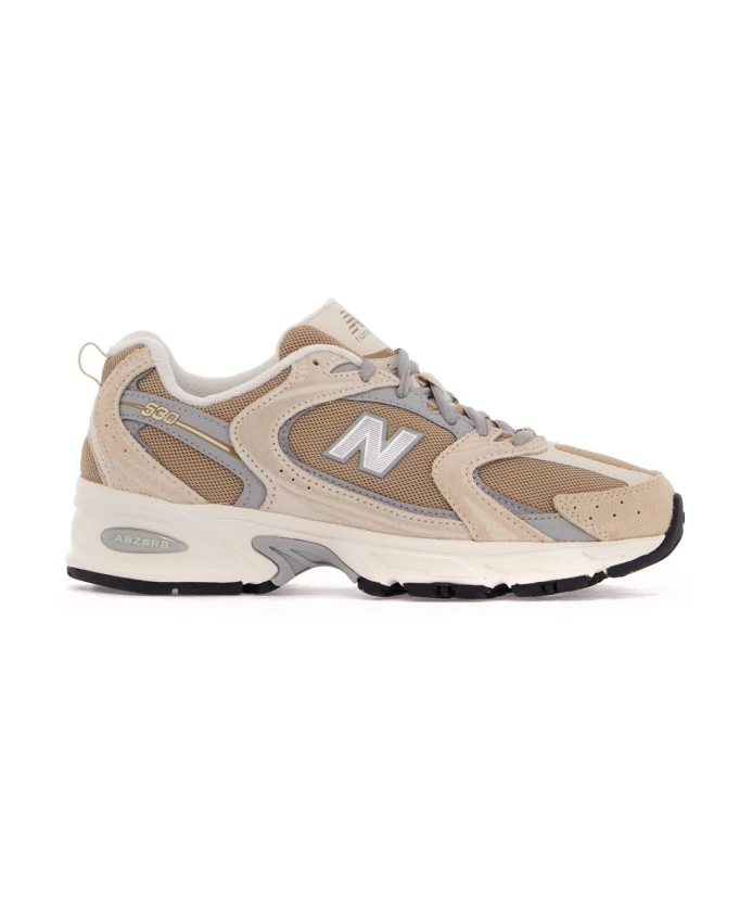 

Кроссовки из сетки и кожи New Balance, мультиколор