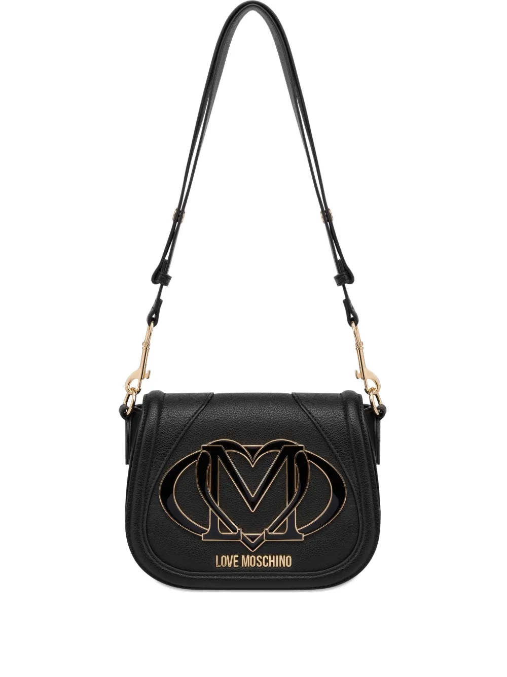 

Сумка на плечо с логотипом Love Moschino, черный