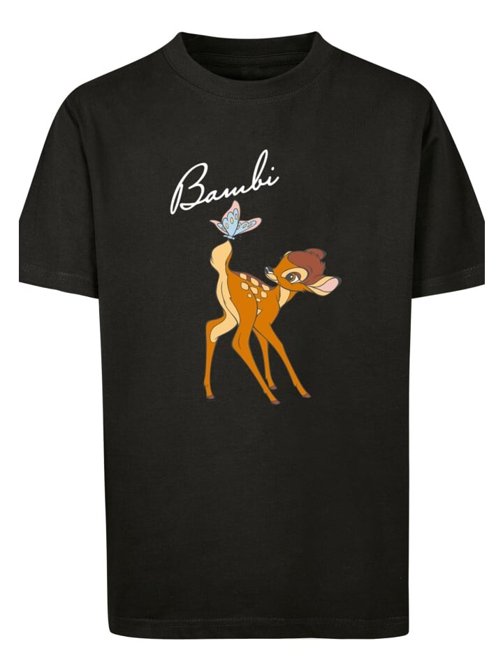 

Футболка F4NT4STIC Disney Bambi Schmetterling Tail, черный