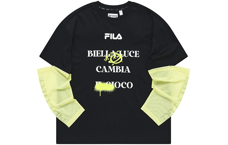 

Футболка женская Pitch Black FILA FUSION