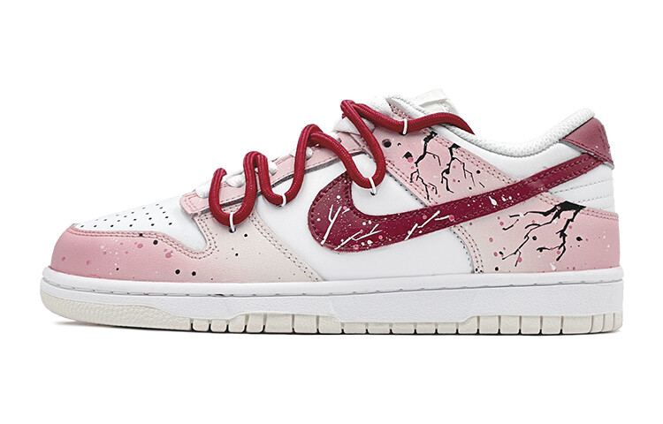 

Кроссовки Nike Dunk Skateboard Shoes Women's Low-Top White, белый