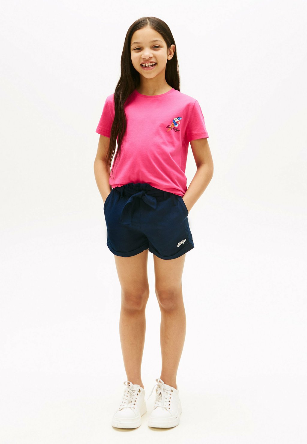 

Футболка с принтом BACK GRAPHIC Tommy Hilfiger, фуксия