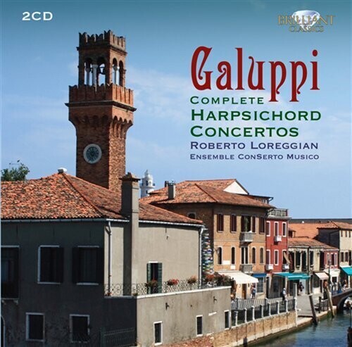 

CD диск Ensemble ConSerto Musico: Galuppi: Complete Harpsichord Concertos