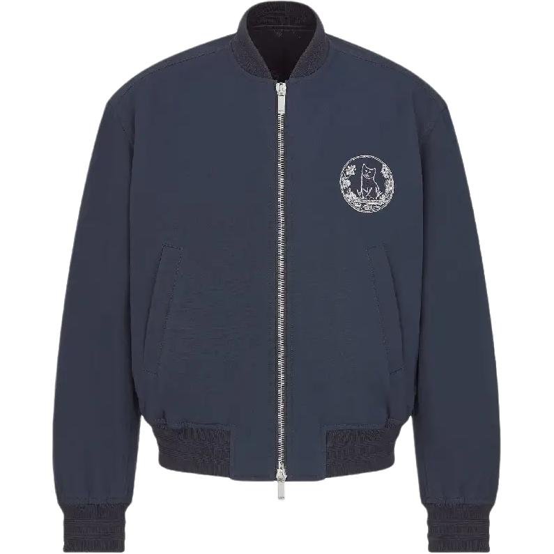 

DIOR Летняя куртка мужская морской синий, Marine Blue