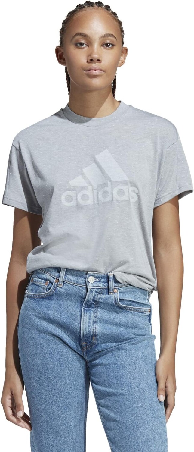 

Футболка adidas Future Icons Winners 3.0 Tee, цвет Medium Grey Heather/White