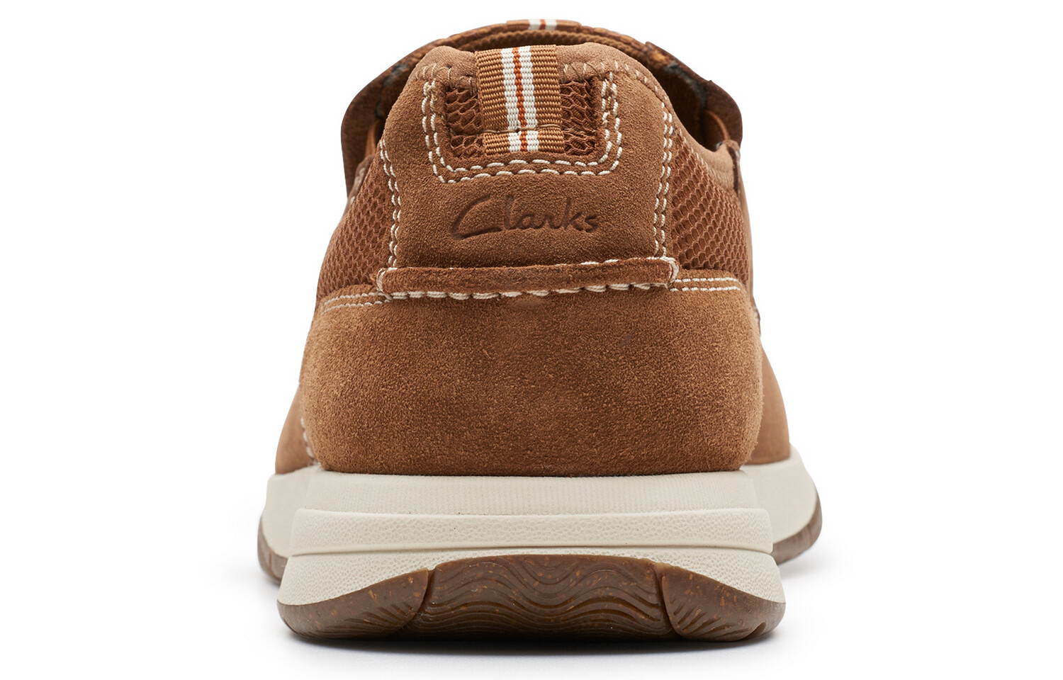 Лоферы мужские светло-коричневые Clarks — фото 3