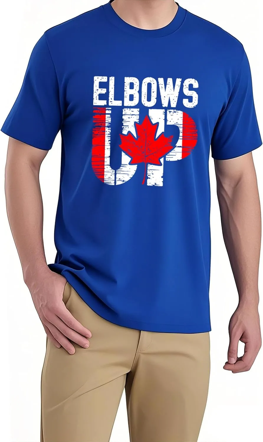 Футболка Elbows Up Canada