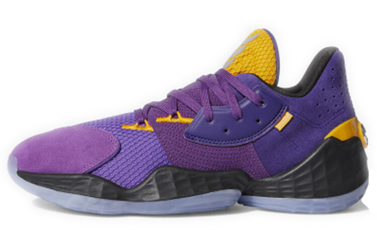 

Кроссовки Adidas Harden Vol. 4 Su Casa Pack Lakers, фиолетовый