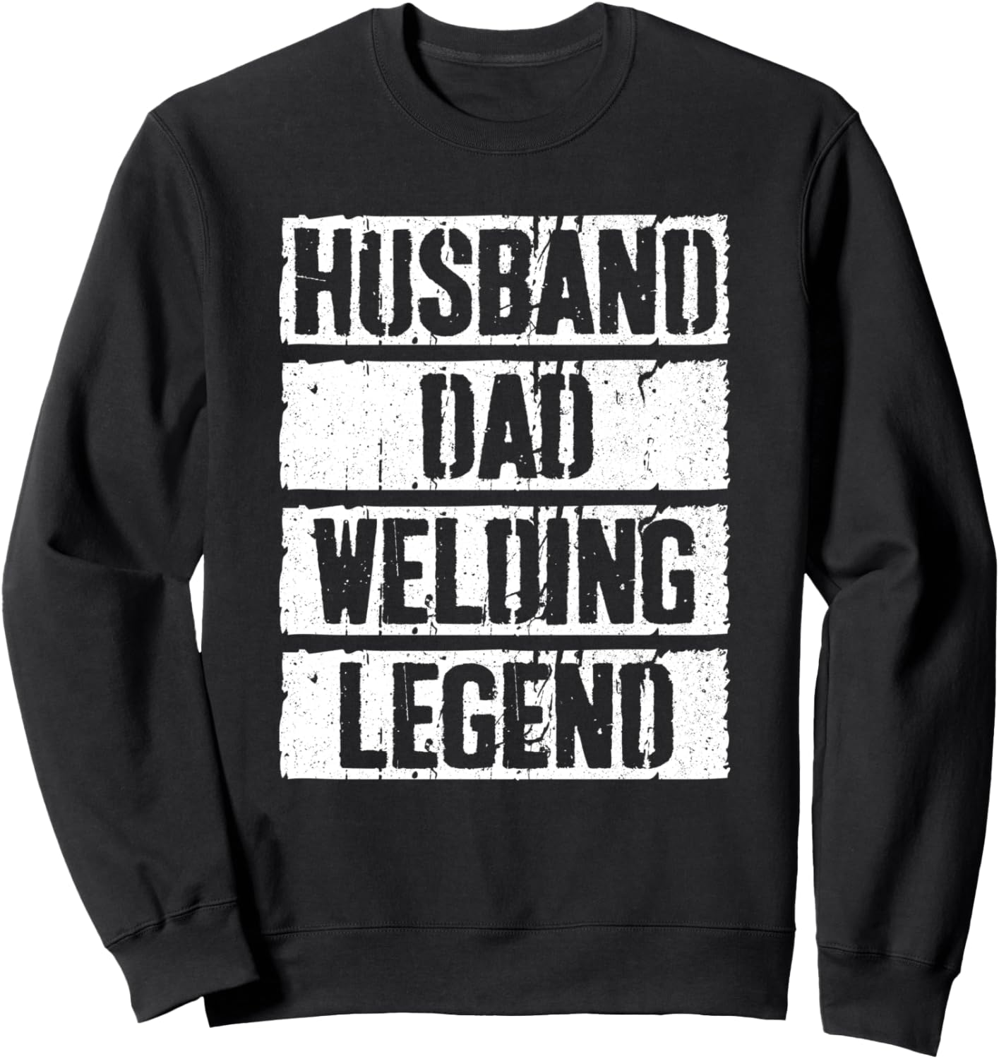 

Футболка «Муж и папа - легенда сварки», толстовка «Сварщик ко Дню отца» Husband Dad Welding Legend Shirts, черный