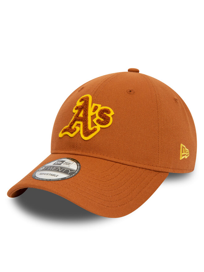 

Бейсболка New Era Boucle 920 Athletics 60435078, коричневый