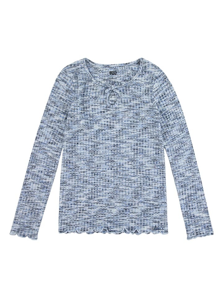 

Лонгслив Levi's Kids, голубой