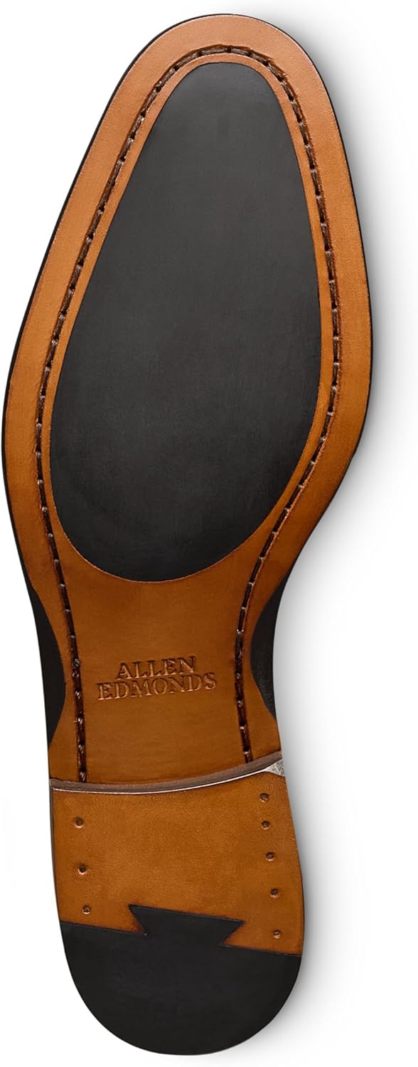 Мужские дерби Allen Edmonds Smith из кожи с шнуровкой, черный — фото 3