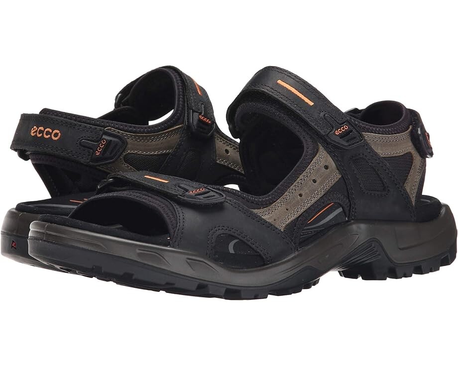 

Сандалии ECCO Sport Yucatan, цвет Black/Mole/Black
