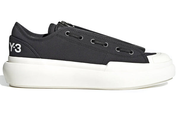 Кроссовки adidas Y-3 Ajatu Court Low 'Black White', черный — фото 2