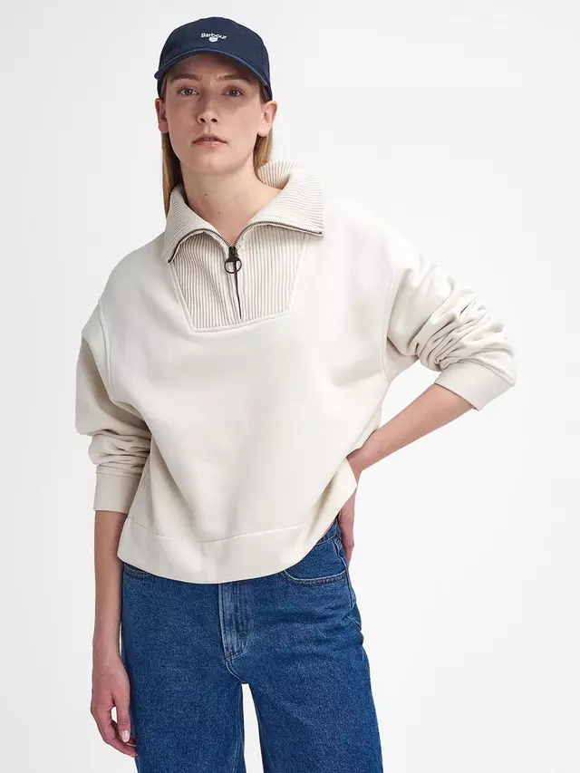 

Толстовка Barbour Fleur, экрю