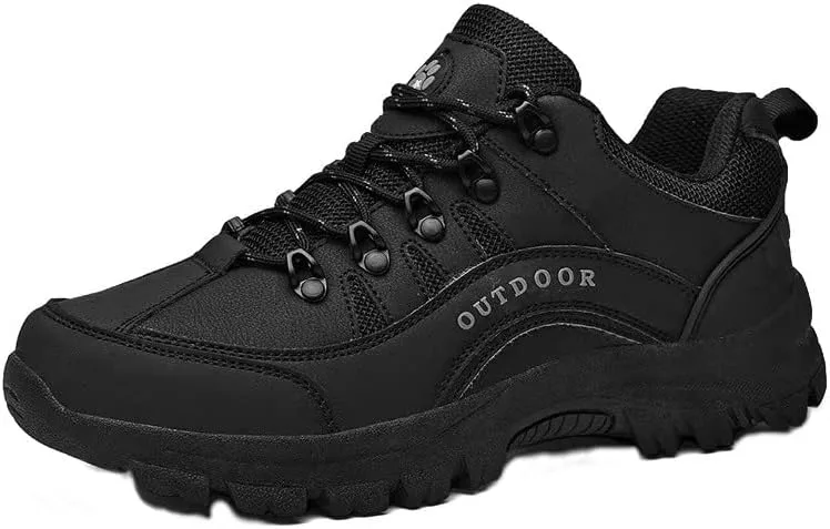 

Мужские противоскользящие кроссовки для путешествий BORAMAX Мужские поддерживающие беговые кроссовки с амортизацией, легкие спортивные кроссовки, черный