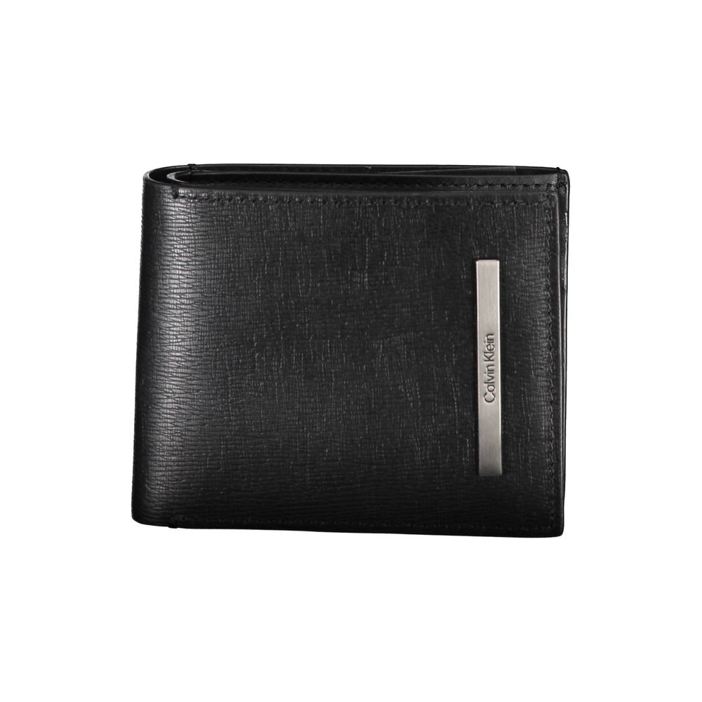 

Элегантный складной кошелек с защитой RFID Calvin Klein, черный