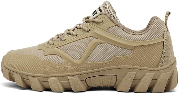 

Мужские походные кроссовки Легкие Дышащие Спортивные кроссовки для туризма Нескользящие для трекинга, походов, кемпинга и путешествий Qacksv, хаки