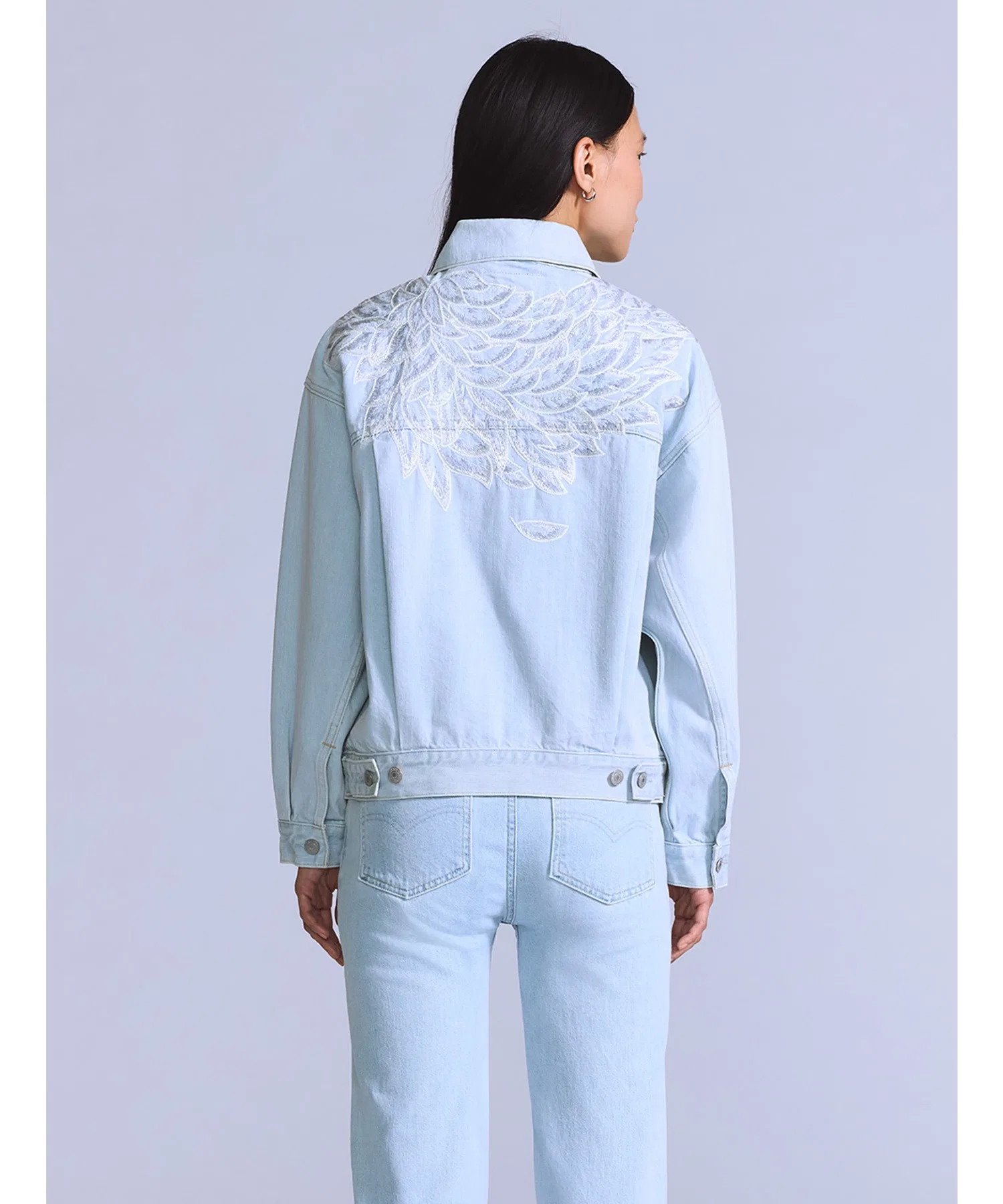 Джинсовая куртка Levi's BLUETAB™ BLISS Trucker Jacket, светло-индиговый — фото 2